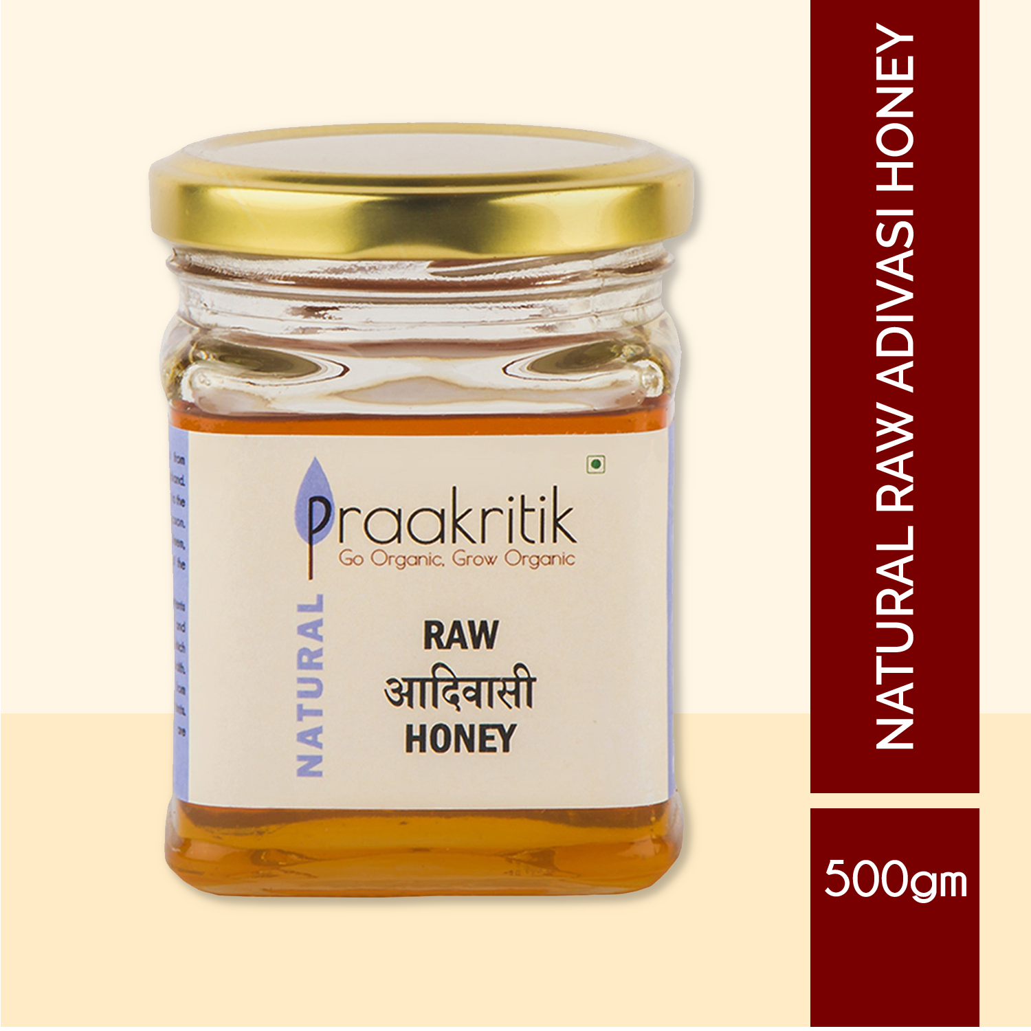 Raw Adivasi Honey  | 500 G | Praakritik